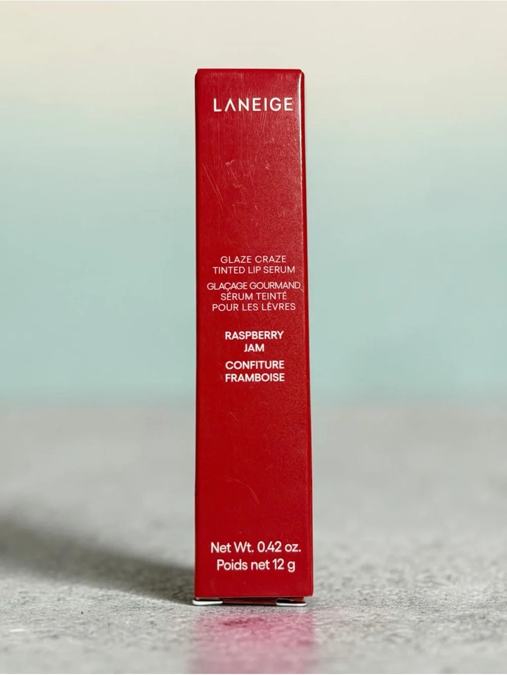 LANEIGE Glaze Craze Tinted Lip Serum — Raspberry Jam Red